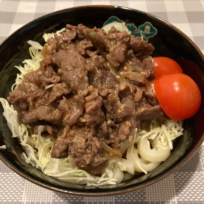 めちゃウマ☆プルコギうどん♪